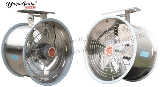 Hanging Type Ceiling Mounted Air Cooling Ventilation Exhaust Fan Axial Flow Fans Air Circulation Fan Agriculture Greenhouse Electric Ventilation Equipment
