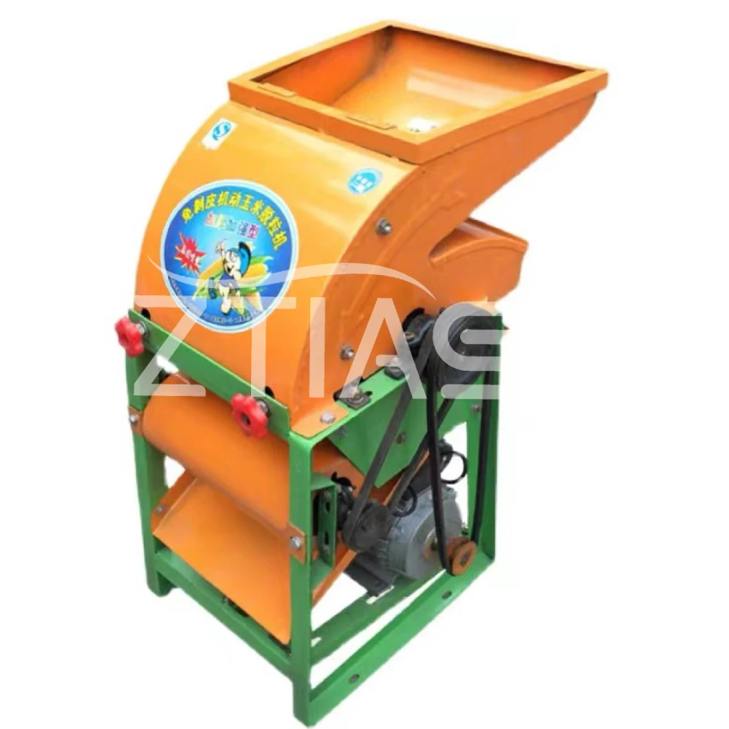 Small Agricultural Electric Soybean Wheat Rice Corn Grain Sheller