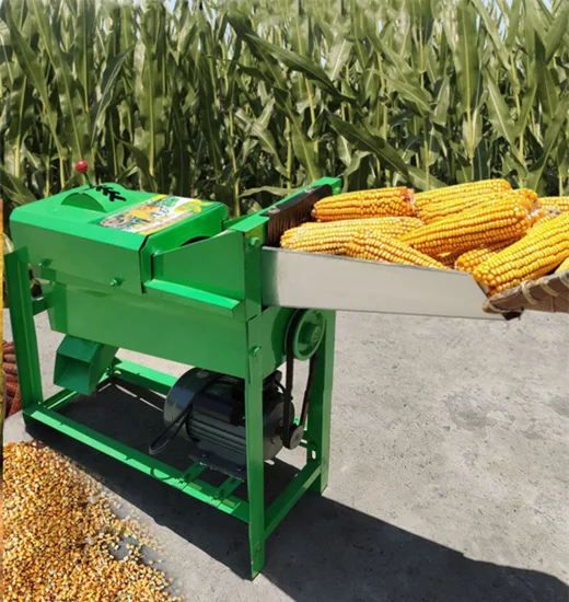 Agricultural Equipment Mini Maize Corn Thresher Machine Small Electrical Corn Sheller