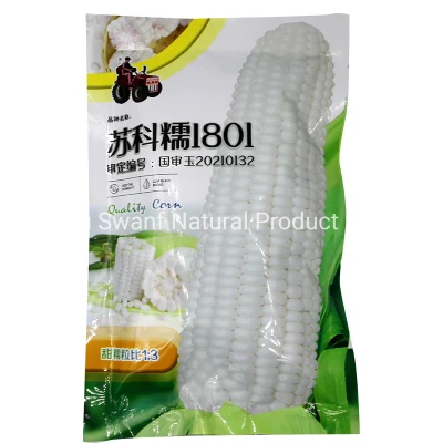 200g Bulk Giant Hybrid F1 Non-GMO China Snow Sweet-Waxy Maize Seeds White Corn Seeds for Sowing
