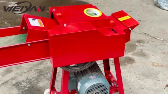 Weiyan Factory Best Sale Small Farm Home Use Wet and Dry Chaff Cutter for Cattle Feed Processing High Quality