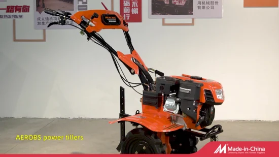 4.5L Recoil Start Aerobs Chongqing, China Tractor Mini Power Tiller Machine